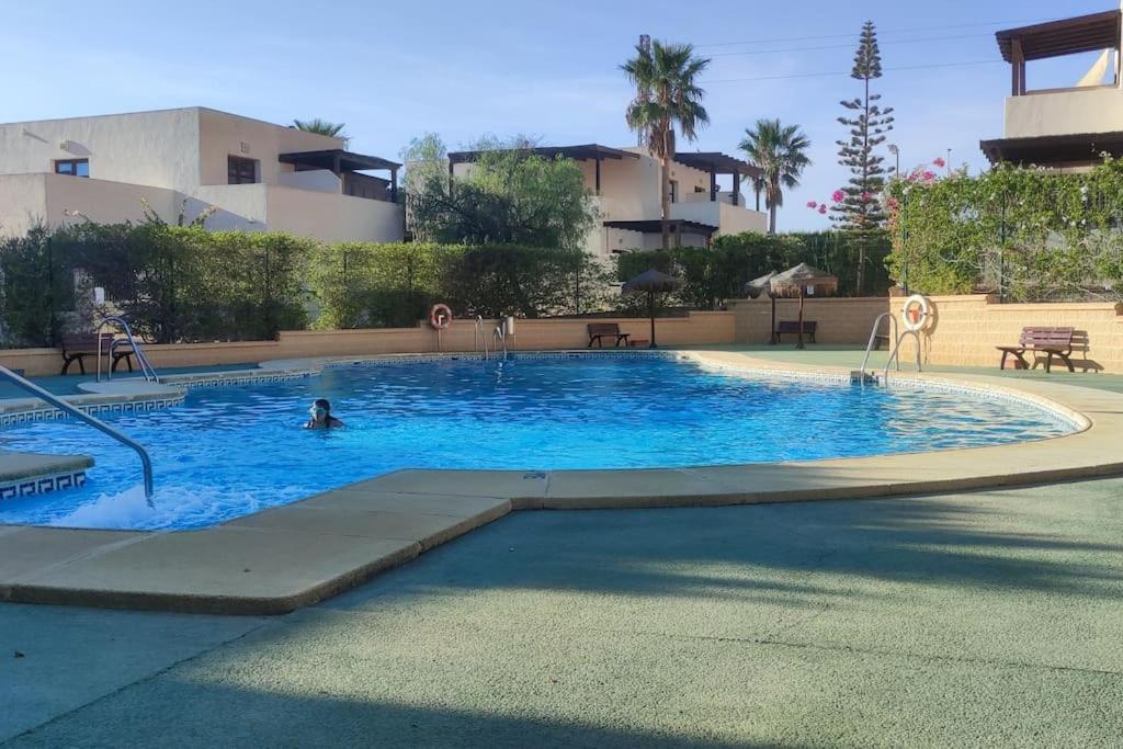 Casa Con Piscina En San Jose Sotillo Exterior foto